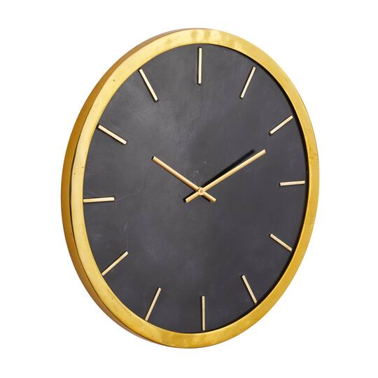 CosmoLiving by Cosmopolitan Glam Marble Wall Clock